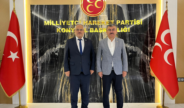 Hasan Ekici’den yeni atanan Başkan Göncü’ye ziyaret!