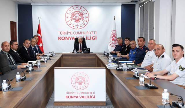 Konya'daki yatırım ve projeler masaya yatırıldı!