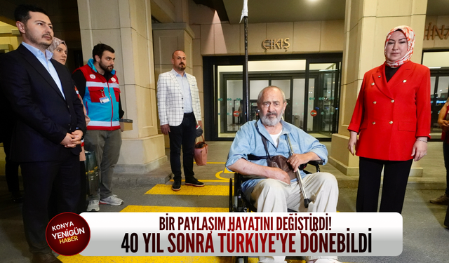 Bir paylaşım hayatını değiştirdi! 40 yıl sonra Türkiye'ye döndü