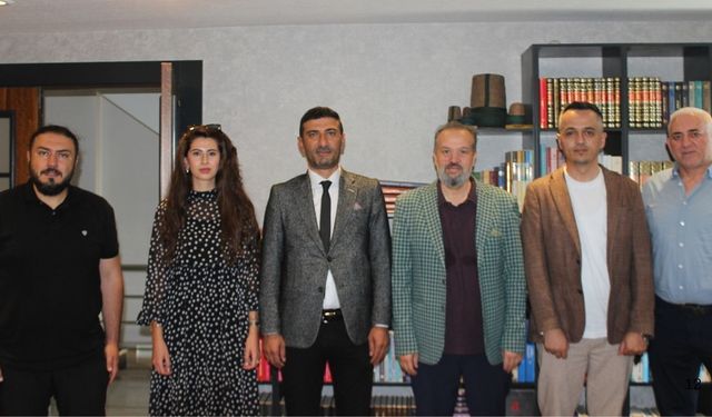 ASRİAD Konya Başkanı Karabağ'dan Konya Yenigün gazetesine ziyaret!