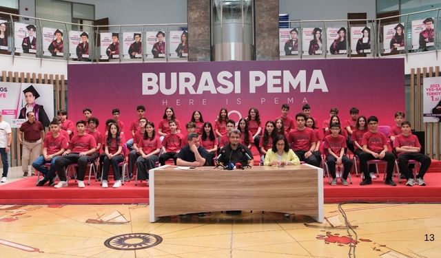 Eğitimde istikrarın zirvesi: PEMA Koleji 17. yılında 111. Türkiye birincisini çıkardı!