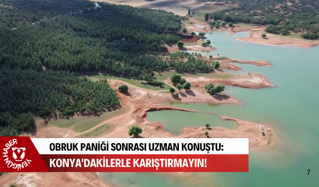 Obruk paniği sonrası uzman konuştu: Konya'dakilerle karıştırmayın!