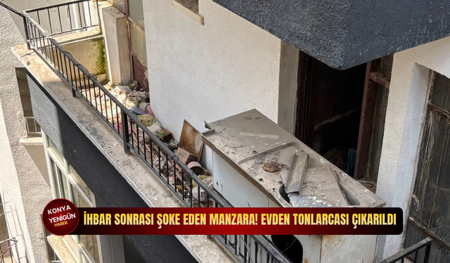 İhbar sonrası şoke eden manzara! Evden tonlarcası çıkarıldı