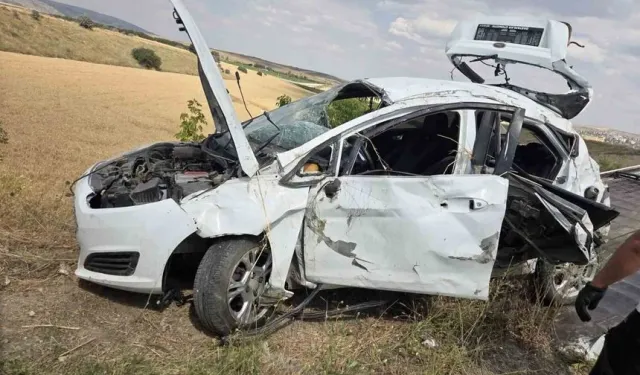 Karaman’da feci kaza! Kontrolden çıkan otomobil takla attı, sürücü yaşamını yitirdi