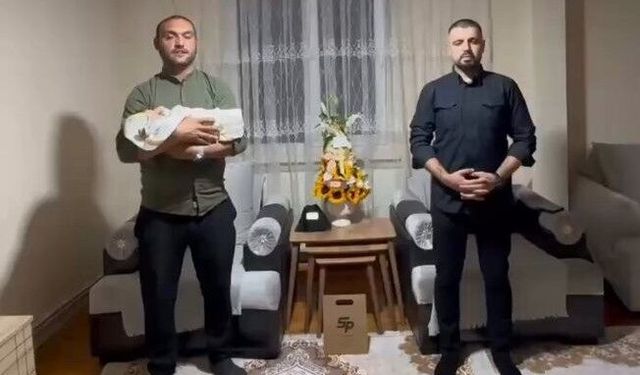 Konya'da doğan bebeğe Sedat Peker ismi verildi! Kimlik kartını gören gözlerine inanamadı