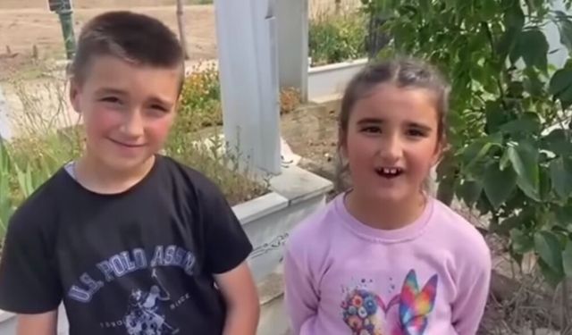 Çumralı çocuklardan örnek davranış!