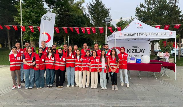 Kızılay’dan Seydişehir’de rekor katılım!