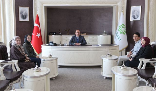 Kırmızı Yelekliler Derneği'nden Başkanı Kavuş’a ziyaret