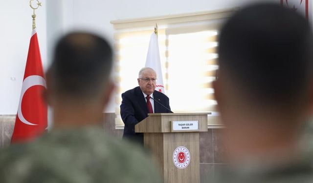 Bakan Güler KKTC'den net mesaj verdi! "Türkiye haklarından asla taviz vermeyecek"
