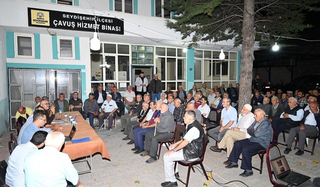 Başkan Ustaoğlu, Çavuş Mahallesinde!