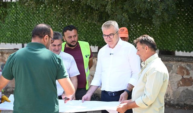 Seydişehir’de altyapı hamlesi devam ediyor: Başkan Hasan Ustaoğlu çalışmaları sahada inceledi