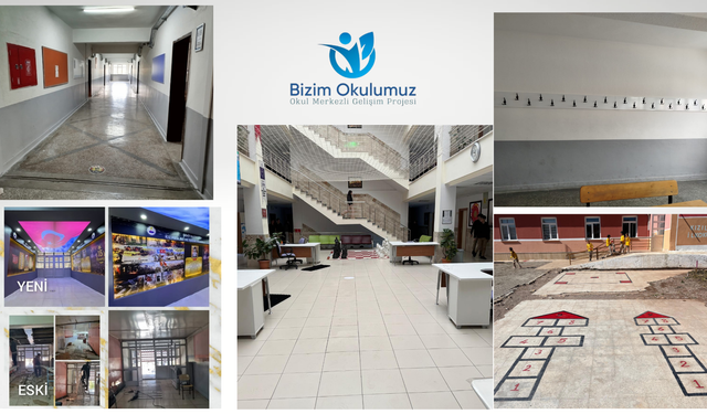 Konya’da "Bizim Okulumuz" projesi yazın da durmadı!