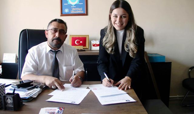 Türk yerel Hizmet-Sen ile Kuzey Yıldızı Eğitim Kurumları arasında eğitime destek protokolü
