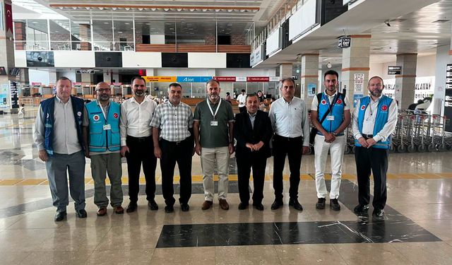 Konya İl Müftüsü Ali Öge kutsal topraklara uğurlandı!