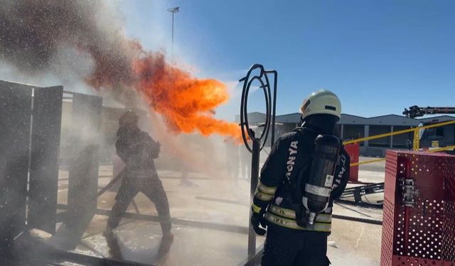 Konya İtfaiyesi dünya standartlarını yakaladı: 5 dev alanda akreditasyon alarak eğitici konuma yükseldi