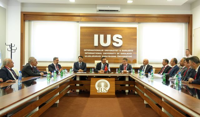 KTÜN Bosna Hersek’te imzalanan akademik iş birliği deklarasyonunda yer aldı!