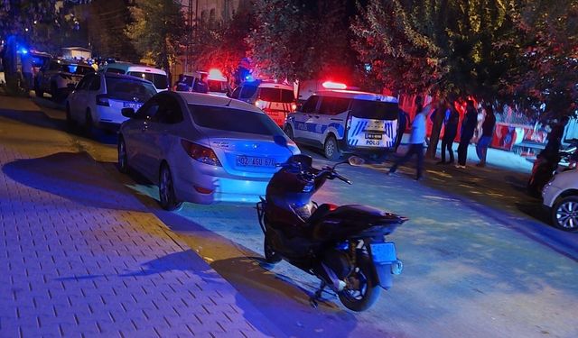 Akrabalar arasındaki kavga kanlı bitti! Polis de yaralandı