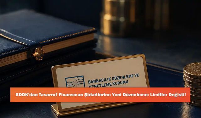 BDDK'dan Tasarruf Finansman Şirketlerine Yeni Düzenleme: Limitler Değişti!