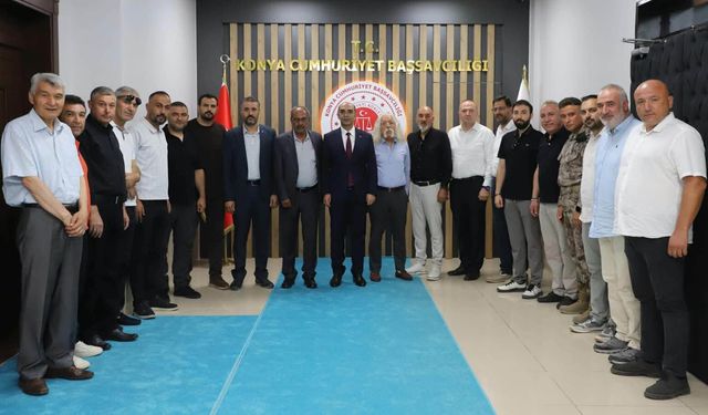 TUR-ÇEV-DER’den Konya Cumhuriyet Başsavcısı Mehmet Uzun’a ziyaret!