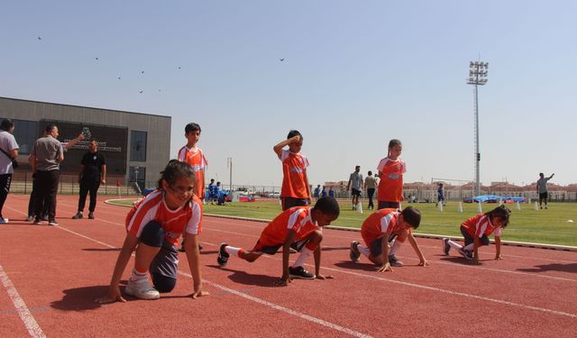 Konya'nın ilk atletizm branşı bu merkezde: 143 çocuk eğitim alıyor!