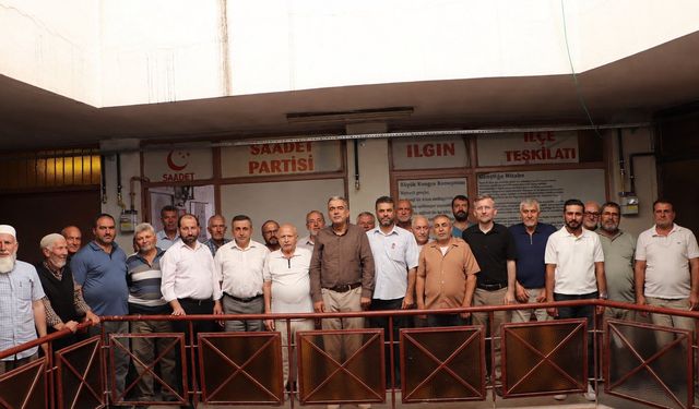 Ilgın’da Saadet Partisi İl Başkanı Mehmet Demirel’den sert ekonomi eleştirisi