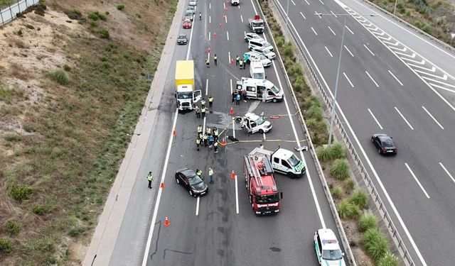 Sürücü kontrolünü kaybetti! Olanlar oldu! Çok sayıda yaralı var...