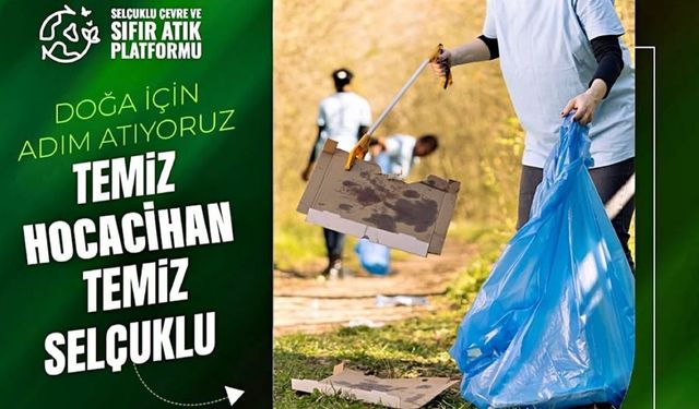 Selçuklu’da doğa için hepimiz ele ele!