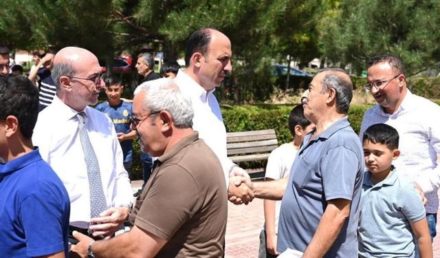 Kosova Mahallesi’nde yüzleri güldüren ziyaret!