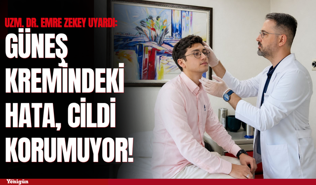 Güneş kremindeki bu hata cildi korumuyor!