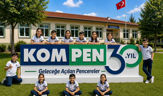 Kompen 30. yılını sosyal sorumlulukla kutluyor