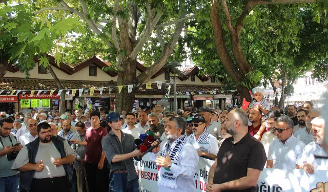 İbrahim Halil Sınır Kapısı'ndaki Filistin konvoyu için tek yürek olundu