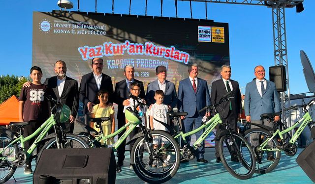 Konya’da Kur’an kursu kapanış programı gerçekleştirildi