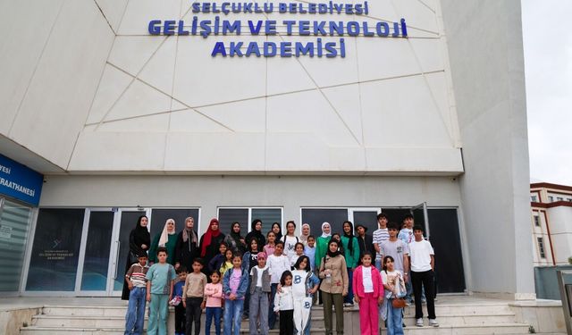 Filistinli misafirler Selçuklu’da ağırlandı!