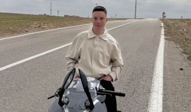 Konya’da genç motorcu son yolculuğuna uğurlandı!