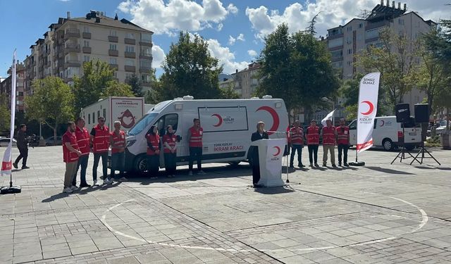 Türk Kızılay'ından Seydişehir'e anlamlı dokunuş! Mobil araç hizmete girdi...