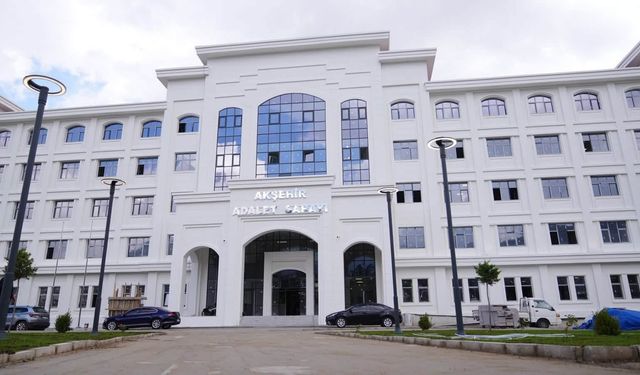 Akşehir yeni adalet sarayı açılışı için gün sayıyor!