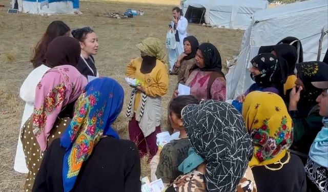 Konya'da mevsimlik işçilere sağlık hizmeti!