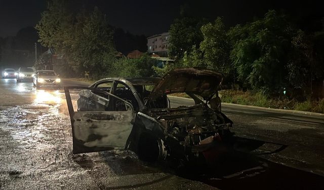 Seyir halindeki sürücü korku filmini yaşadı! Bakın bir anda neler oldu…