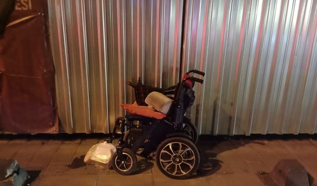 Yaya geçidinde engelli vatandaşa çarptı! Hayatını kaybetti…