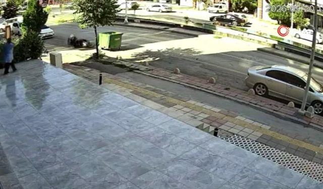 Ölümden saniyeyle kurtuldu! Bakın kazada neler oldu…