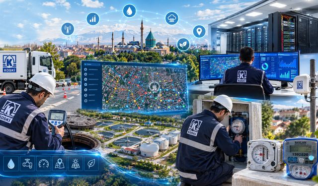 Konya'da altyapıya yapay zeka ve dijital dokunuş!
