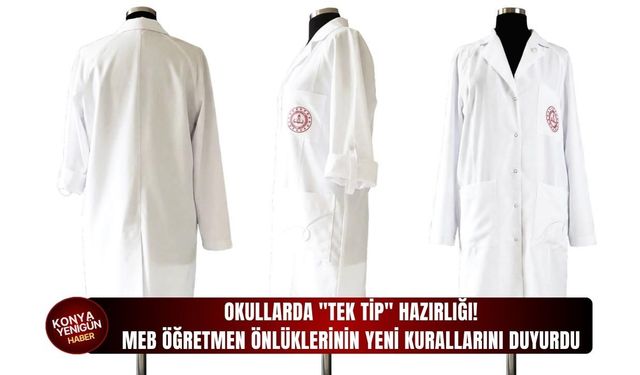 MEB öğretmen önlüklerinin yeni kurallarını duyurdu!