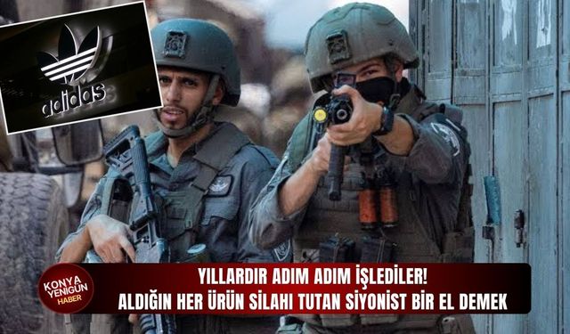 Aldığın her ürün silahı tutan siyonist bir el demek!