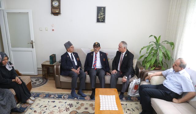 Konya’da gazilere özel vefa! Büyükşehir ekipleri kapılarını tek tek çalıyor