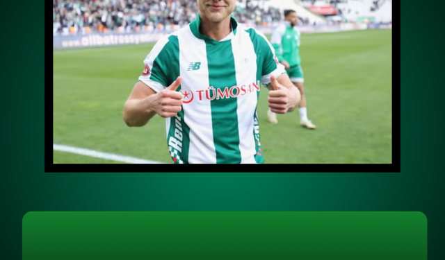 Konyaspor'da bir veda daha: Morten Bjorlo