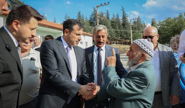 İl Başkanı Fatih Özgökçen Doğanhisar'da sahaya indi!