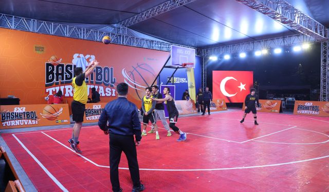 3X3 Basketbol Turnuvasının şampiyonu belli oldu