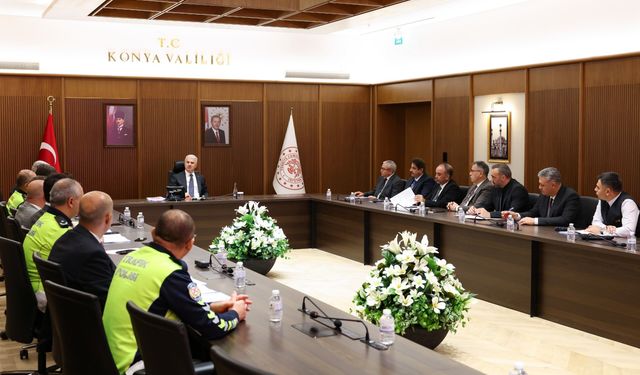 Konya’da eğitimin huzuru için devletin tüm kademeleri masada!