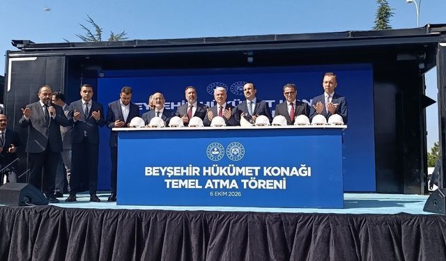 Beyşehir’e çifte dev yatırım: Hükümet konağının temeli atıldı, Yakamanastır hizmete açıldı!