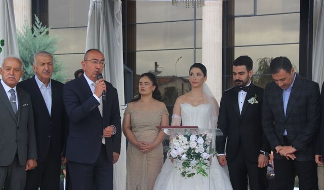 MÜSİAD Konya Şube Başkan Yardımcısı Doğan oğlunu evlendirdi